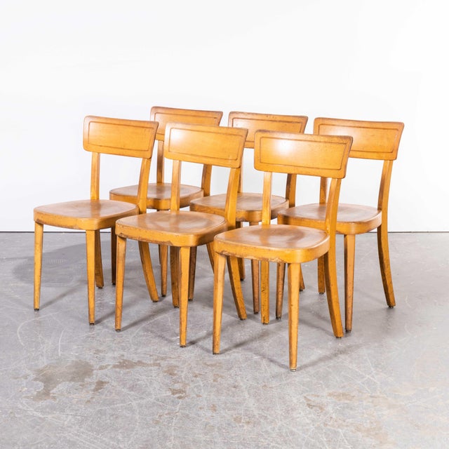 Beech Saddle Back Dining Chair from Horgen Glarus, 1960s For Sale - Image 10 of 14