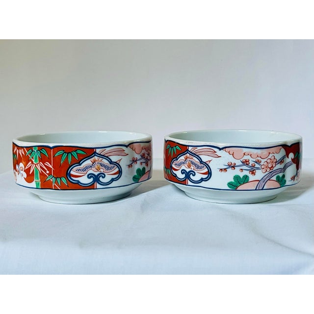 White Mid 20th Century George Briard “Heirloom” Small Bowls- A Pair For Sale - Image 8 of 9