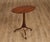 High Quality American Made Oval Tilt Top Mahogany Tea Table on Tripod Base CW 35