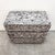 1980s Vintage 1980s Postmodern Grey Three Drawer Dresser Tall Boy For Sale - Image 5 of 10