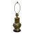 Antique Brass & Chemplave Japanese Table Lamp For Sale