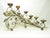 Pair of Antique Italian Wrought Iron Candelabras For Sale In San Francisco - Image 6 of 18
