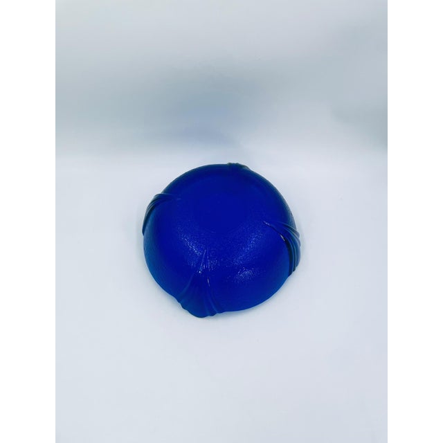 1970s Glass Bowl from Fidenza Vetraria, Italy, 1972 For Sale - Image 5 of 9