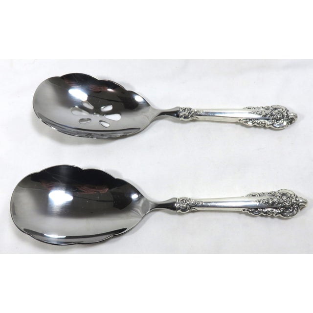 Grande Baroque Wallace Sterling Silver Spoon Ring by Midnight Jo