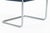 Mid Century Modern Blue Leather Brno Arm Chairs by Mies Van Der Rohe for Knoll, Set of 4 For Sale - Image 12 of 16