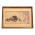 Early 20th Century Japanese Woodblock Print in Frame For Sale