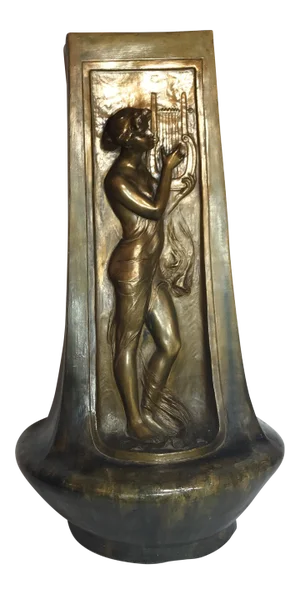 Art Nouveau Ceramic Vase