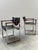 Bauhaus Office Armchairs in Leather, Nutwood and Chrome from Lübke, Germany, 1960s, Set of 2 For Sale - Image 13 of 13