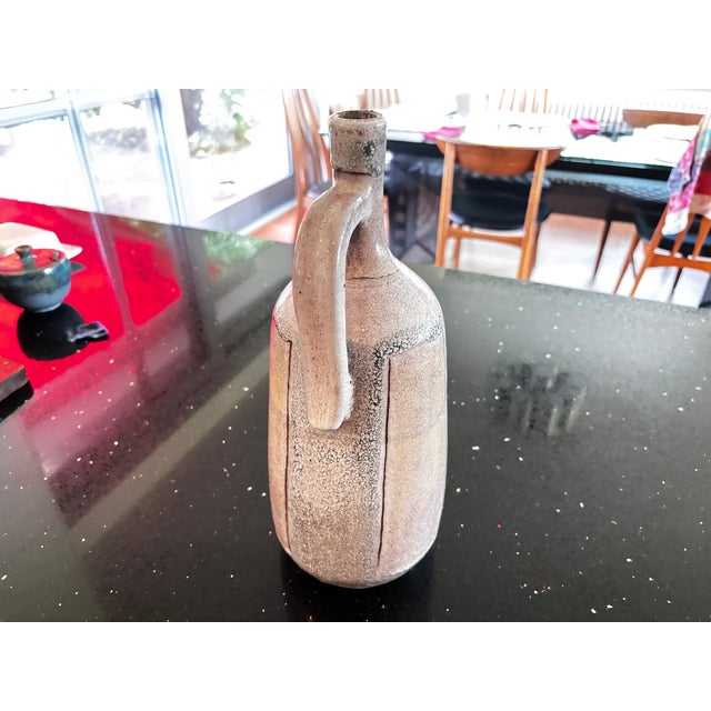 Contemporary Ceramic Bottle Vase from Les Argonautes, France, 1960s For Sale - Image 3 of 11