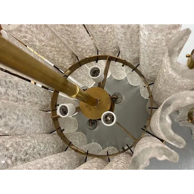 Pair of Large Crystal Orrefors Chandeliers by Carl Fagerlund For Sale - Image 9 of 15