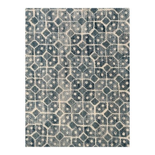 Schuyler Samperton "Mamounia" Fabric -Cornflower 3 Yards Backed For Sale