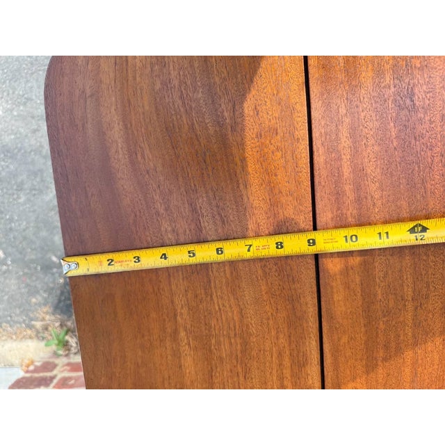 American Antique 19th Century American Empire Flame Mahogany Drop Leaf Side Table For Sale - Image 3 of 16