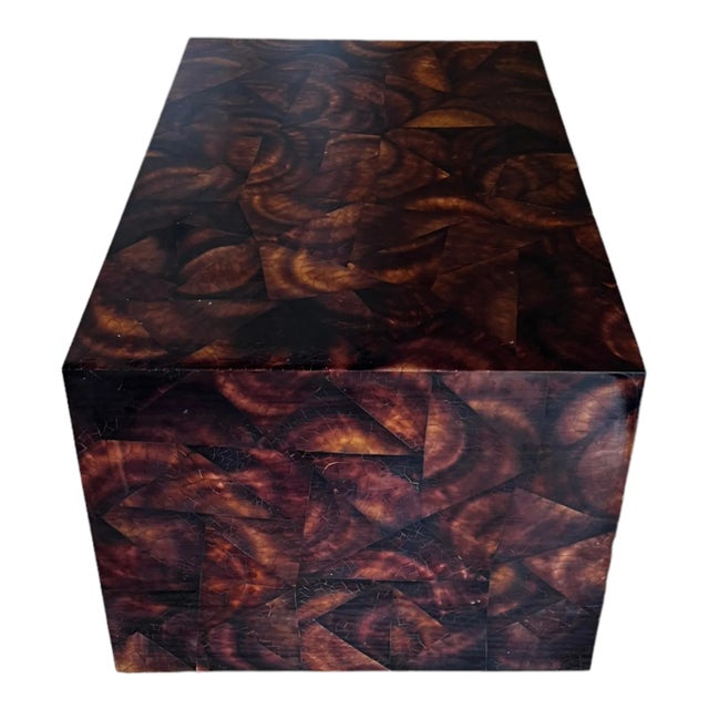 1960s Mid Century Modern Lacquered Table For Sale - Image 4 of 11