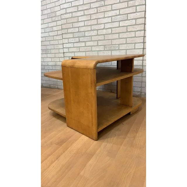 Heywood-Wakefieldサイドテーブル Mid Century Modern Heywood Wakefield Side Table | Chairish