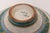 Large Teal and Gilt Ceramic "Seta" Pedestal Bowl by Aldo Londi for Bitossi Italy For Sale - Image 16 of 16