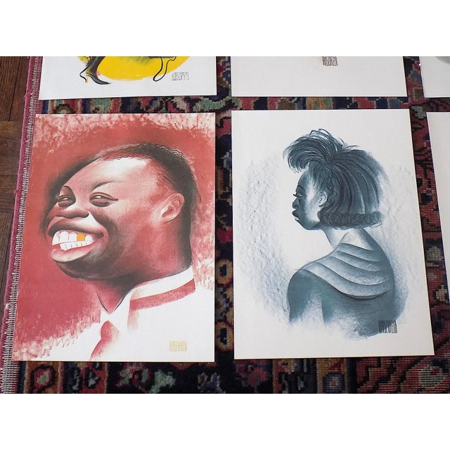 Vintage "Al Hirschfeld's Harlem" Lithographs - Set of 12 For Sale - Image 4 of 8