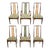 1960s Walnut Dining Chairs - Set of 6 For Sale