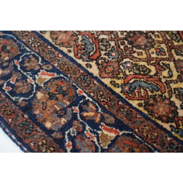 19th Century Antique Sarouk Rug 3'4'' x 4'10'' For Sale - Image 5 of 10