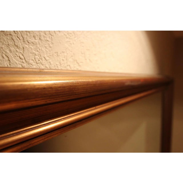 Large 1980s Gilt Wood Mirror For Sale - Image 4 of 10