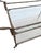 Vintage Faux Bamboo Italian Tea Bar Cart Bronze Server Console Maison Style For Sale - Image 10 of 18