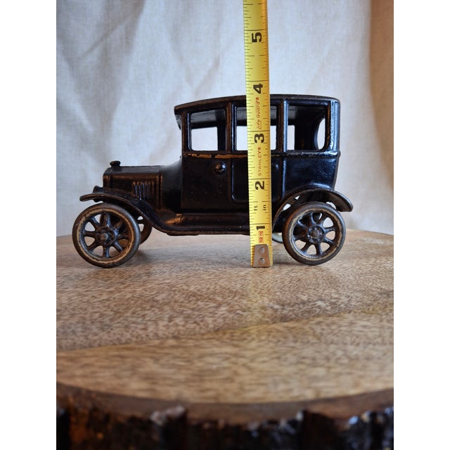 An exceptional, all-original 1920s cast iron Ford Model T "Tudor" (two-door) sedan manufactured by the renowned Arcade...
