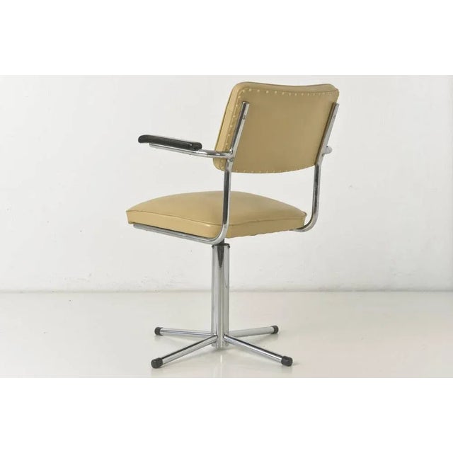 Swivel Armchair from Mauser Works Waldeck, Germany, 1950s For Sale - Image 4 of 11