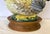 Vintage Large Ceramic Rooster Lamp on Wood Base For Sale - Image 10 of 17