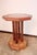 Modern Vintage Coffee Table in Beech Wood and Leather, 1920s For Sale - Image 3 of 8