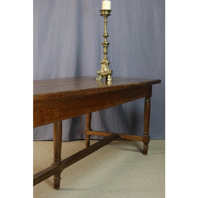 Antique Dining Table in Oak, 1890s For Sale - Image 10 of 12