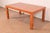 Brown Milo Baughman for Thayer Coggin Mid-Century Modern Burl Wood Parsons Extension Dining Table, Newly Refinished For Sale - Image 8 of 15