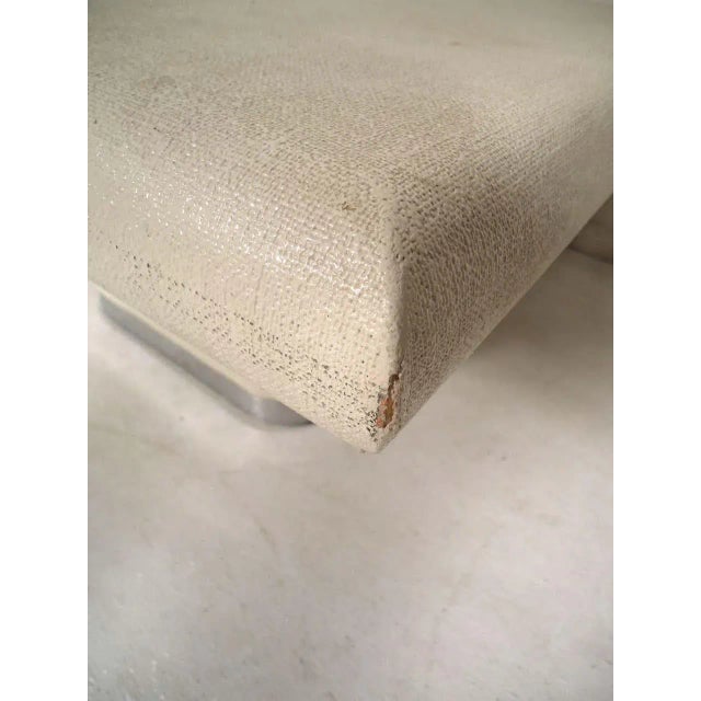 Karl Springer Style Coffee Table For Sale In New York - Image 6 of 7