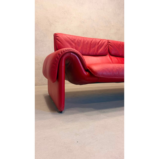 Vintage DS-2011 Leather Sofa from de Sede, 1980s For Sale - Image 4 of 14