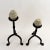 Metal Vintage Iron Candle Holders For Sale - Image 7 of 11