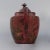 Antique Georgian Red Tole Peinte or Toleware Teapot with Chinoiserie Decoration For Sale In Philadelphia - Image 6 of 11
