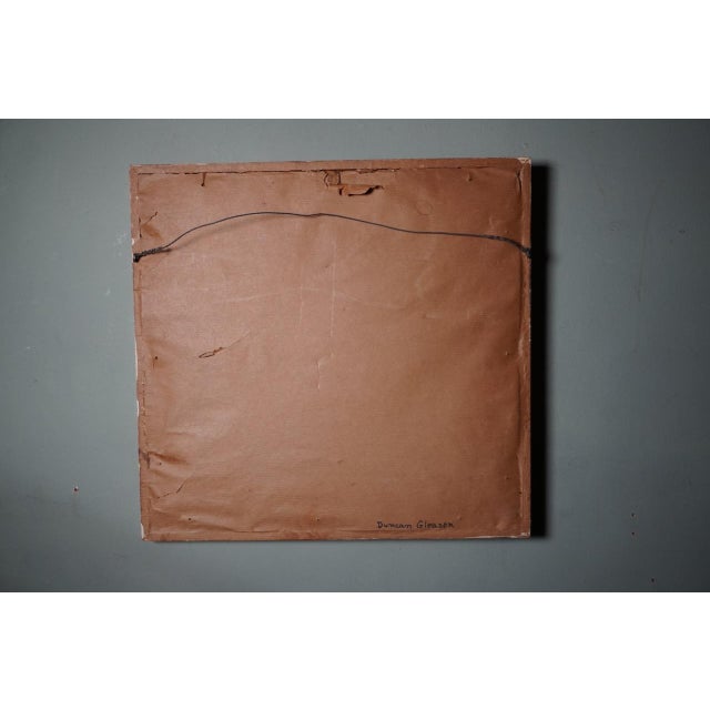 1920s J. Duncan Gleason - Sailboat - Pencil & Gouache c.1928 For Sale - Image 5 of 5