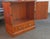 Late 20th Century Federal Style Yew Wood Double Door Side Cabinet For Sale - Image 11 of 15