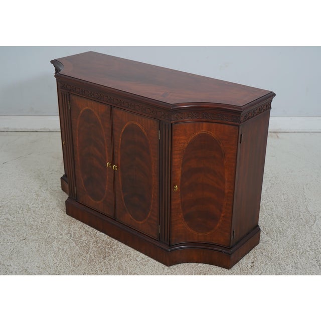 Age: Approx: 30 Years Old Details: Mahogany Fine Carved Details High Quality Construction Nice Inlay Work Throughout Solid...