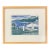 Steve Krauss St. Ives England Linocut - Framed For Sale