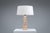 1970s Geometric Pyramid Table Lamp in Travertine-Onyx, 1970s For Sale - Image 5 of 15