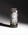 Postmodern Tall Vintage Black and White Graphic Art Vase, 1970s For Sale - Image 3 of 9