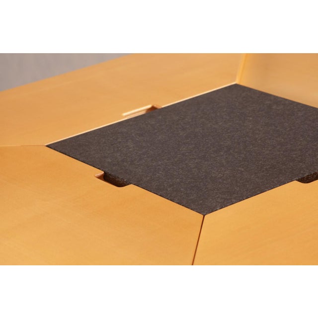 Black Vintage Cirkante Dining Table by Bob Van Den Berghe for Tranekaer, Denmark, 1990s For Sale - Image 8 of 13