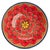Salad Bowl Red Peacock Design, Geribi For Sale - Image 4 of 7