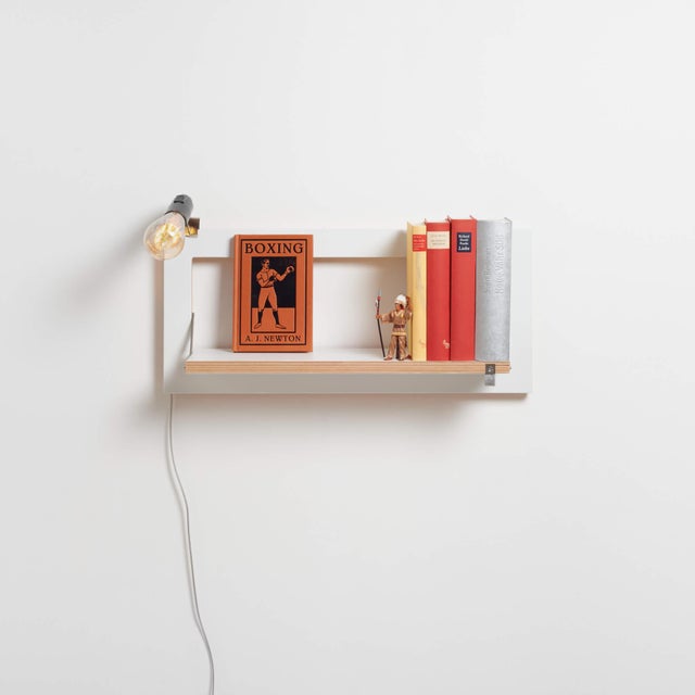 Contemporary Fläpps Shelf 60×27-1 in White by Ambivalenz For Sale - Image 3 of 5