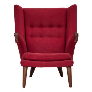 Vintage Danish Teddy Chair in Wool by Bent Møller Jepsen, 1970s For Sale