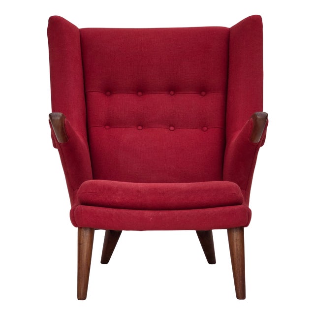 Vintage Danish Teddy Chair in Wool by Bent Møller Jepsen, 1970s For Sale