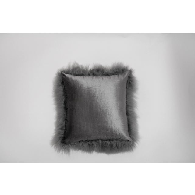 Made in America, the most beautiful part of this straight hair Tibetan lamb pillow, is iits incredibly soft texture and...