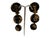 Add a touch of vintage glamour to your outfit with these exquisite 3 ball drop earrings by Richard Kerr clip-on earrings....
