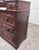 Antique Late 1800s Victorian Walnut Marble Inset Dresser For Sale - Image 4 of 12