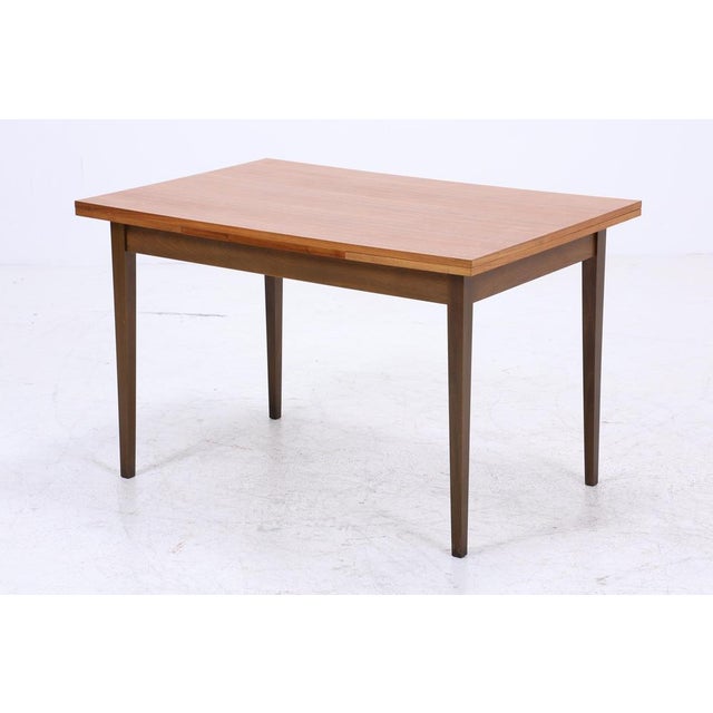 Mid-Century Extendable Dining Table, 1960s For Sale - Image 11 of 12