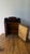 Antique Industrial Oak Storage Cabinet With Ontario Laundry Beveled Mirror For Sale - Image 9 of 9